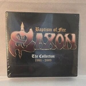 Saxon Baptism of Fire The Collection 1991-2009 2CD Heavy Metal NWOBHM New Sealed